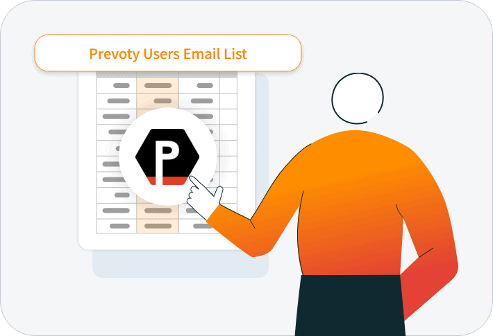 Definition of Prevoty Users Email List