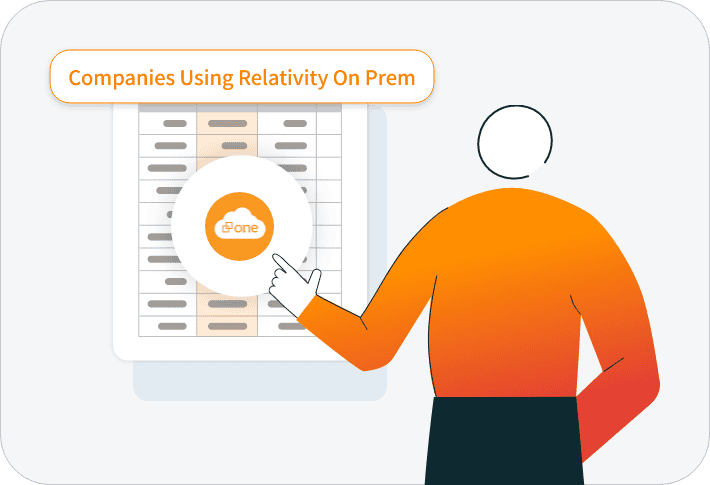 Definition of list of Companies Using Relativity On Prem