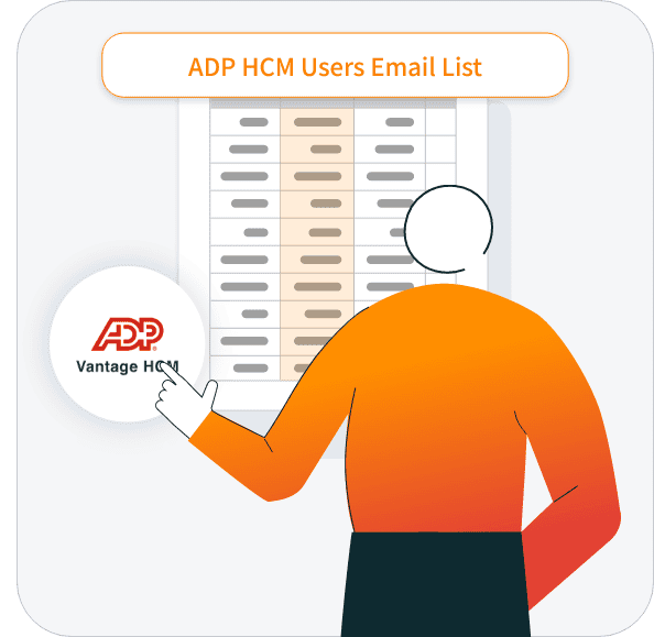 Definition of ADP HCM Users Email List