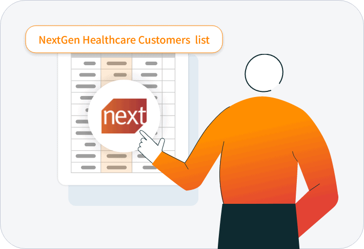 Definition of NextGen Healthcare Customers List