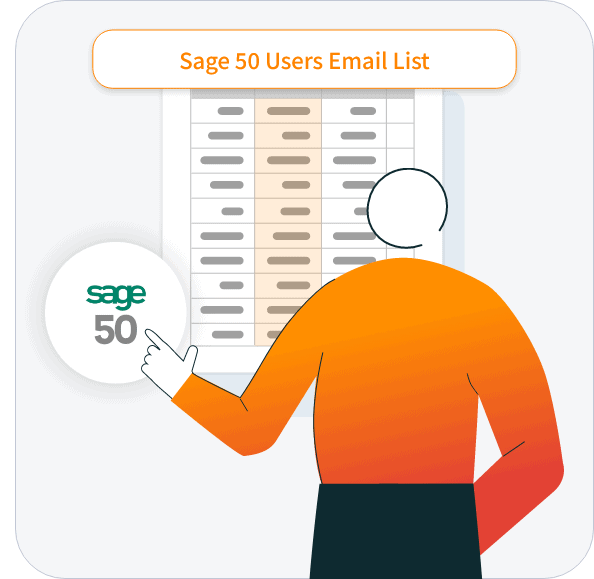 Definition of Sage 50 Users Email List