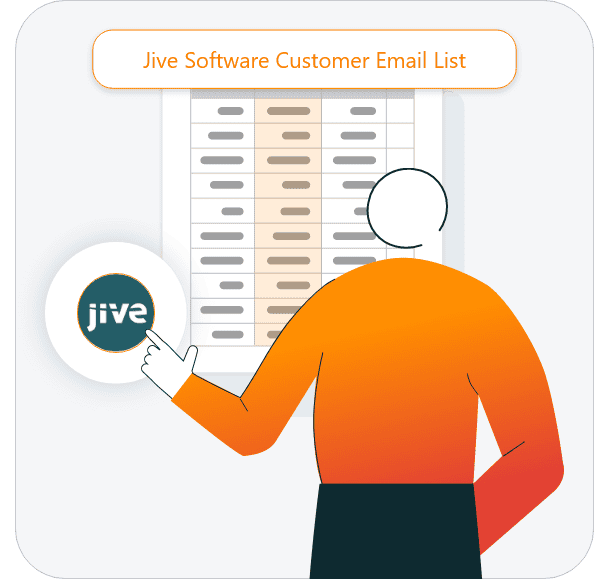 Jive Software Customer Email List